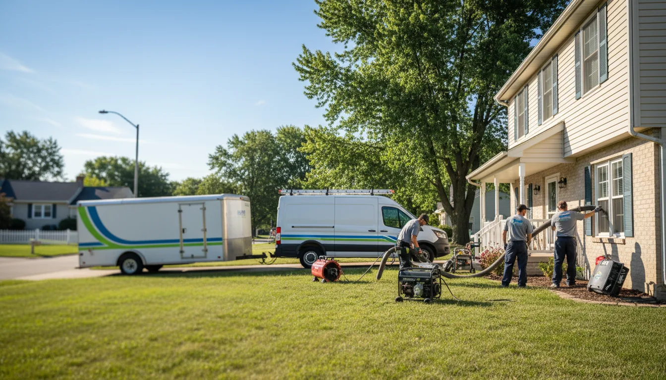 Flooded Basement Restoration And Cleanup With Repair in Fonda, IA near me